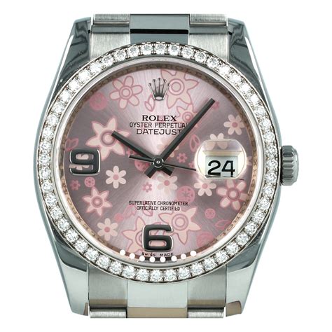 rolex pink floral dial price|rolex op 36 candy pink.